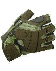 Рукавички тактичні KOMBAT UK Alpha Fingerless Tactical Gloves, мультікам розмір S kb-aftg-btp-s