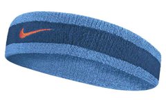 Пов'язка на голову Nike SWOOSH HEADBAND темно-синій синій Уні OSFM 00000017535