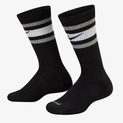 Шкарпетки Nike U NK EVERYDAY PLUS CUSH CREW 3PR чорний Уні 42-46 00000018528