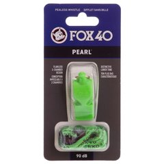 Свисток суддівський пластиковий FOX40-PEARL, зелений FOX40-PEARL-GR