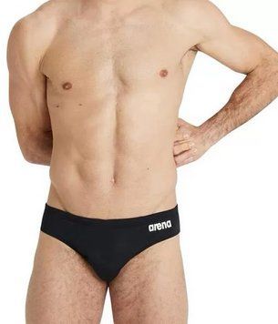 Плавки-сліпи Arena TEAM SWIM BRIEFS SOLID чорний Чол  004773-550