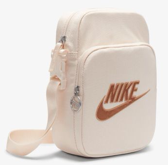 Сумка на плече Nike NK HERITAGE CROSSBODY - MTLC M 4L бежевий Уні 18x7,5x23 см 00000029689