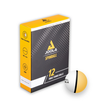 Набор мячей для настольного тенниса Joola Spinball 40+ (12 шт.) 42185 42185