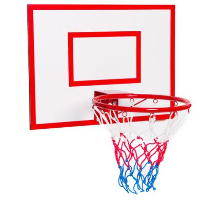 Щит баскетбольный с кольцом и сеткой UR LA-5383 (р 60x50см) LA-5383