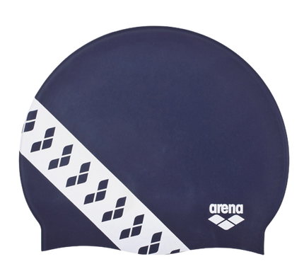 Шапка для плавання Arena TEAM STRIPE CAP темно-синій Уні OSFM 00000018925