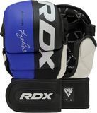 Тренировочные перчатки RDX GRAPPLING GLOVES REX T6 PLUS черный, синий, белый L (GGR-T6U) GGR-T6U