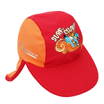 Кепка сонцезахисна Aqua Speed SURF-CLUB CAP 2039 червоний, помаранчевий Діт 104см 384-31