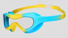 Окуляри-маска для плавання Arena SPIDER KIDS MASK блакитний, жовтий Діт OSFM 00000018010