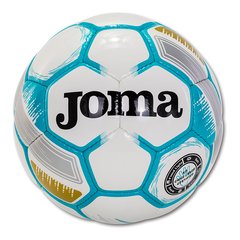 М'яч футбольний Joma EGEO біло-бірюзовий Уні 5 00000013404