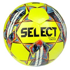М'яч футзальний SELECT Futsal Mimas (FIFA Basic) v22 жовто-білий Уні 4 00000019345