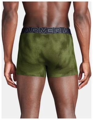 Труси UA PERFORMANCE COTTON - PRINT 3 IN 3PK зелений, сірий, чорний Чол M 1383892-391