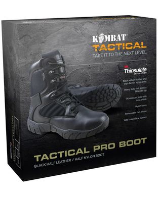 Ботинки тактические KOMBAT UK Tactical Pro Boot 50/50 размер 45 kb-tpb50-blk-45