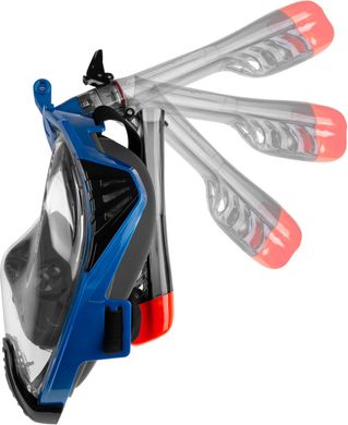 Повнолицьова маска Aqua Speed DRIFT 9930 чорний, синій Уні S/M 00000028468
