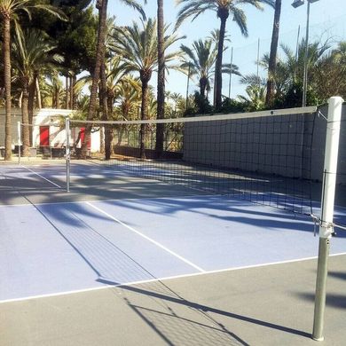 Сітка волейбольна El Leon De Oro 'Тренувальна' 4,5 мм, осередок 10 * 10 см (Іспанія) 14443020002