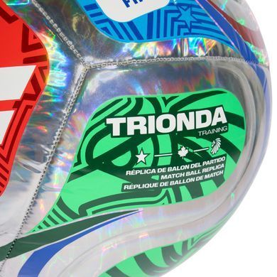 Футбольный мяч Adidas World Cup 26 Trionda Training Foil JD8046, размер №5 JD8046