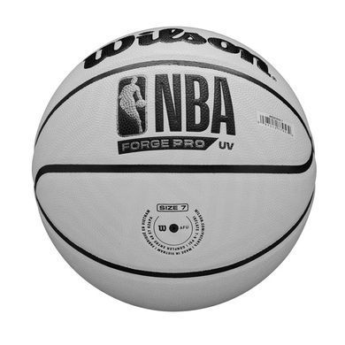 М'яч баскетбольний Wilson NBA FORGE PRO UV BSKT silver size 7 WZ2016701XB7