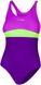 Купальник для дівчат Aqua Speed ​​EMILY 6875 фіолетовий, зелений, темно-фіолетовий Діт 128см 00000016479 фото 1