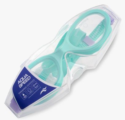 Очки для плавания Aqua Speed ​​X-PRO 63084 бирюзовый One Size 087-04