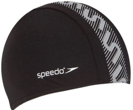 Шапка для плавання Speedo BOOM ENDURANCE+CAP AU чорний, білий Уні OSFM 00000016342