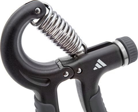 Еспандер для долоні Adidas Adjustable Grip Trainer чорний One Size ADAC-11400GR