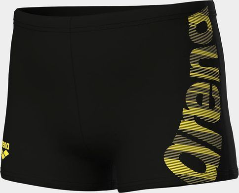 Плавки-шорти для хлопчиків Arena GRAPHIC SWIM SHORT чорний, жовтий 164 см 010409-503