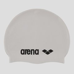 Шапка для плавання Arena CLASSIC SILICONE білий Уні OSFM 00000018045