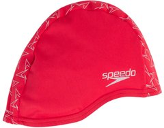 Шапка для плавання Speedo BOOMSTAR END+CAP AU червоний, білий Уні OSFM 00000016344