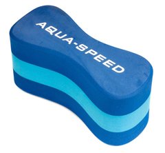 Колобашка для плавання Aqua Speed ​​JUNIOR 3 LAYESR PULLBUOY 6778 синій, блакитний Уні 20x8x10cм 00000015158