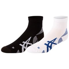 Шкарпетки Asics 2PPK CUSHIONING SOCK чорний, білий Чол 35-38 00000012929