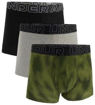 Труси UA PERFORMANCE COTTON - PRINT 3 IN 3PK зелений, сірий, чорний Чол XL 00000036860