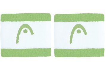 Напульсники Head New Wristband striped 2,5" CE WH 2 шт 285865 cewh