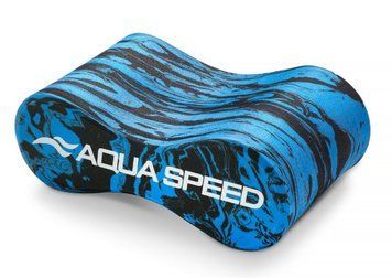 Колобашка для плавання Aqua Speed SWIRL PULLBUOY 61251 синій, чорний Уні 23,5х8,5х13 см 160-10