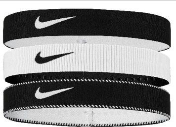 Пов'язка на голову Nike Flex Classic 3PK чорний, білий Уні One Size N.101.1932.036.OS
