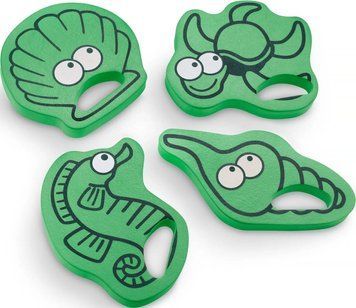 Набор досок для плавания Aqua Speed ​​KIDDIE FRIENDS Set 62736 зеленый One Size 731-11