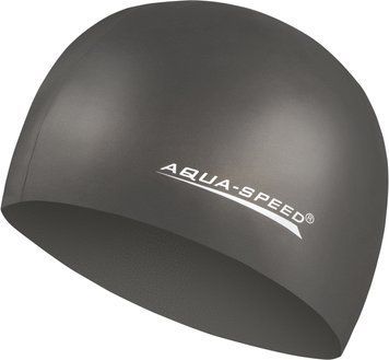 Шапка для плавання Aqua Speed MEGA 100-07 чорний Уні OSFM 100-07
