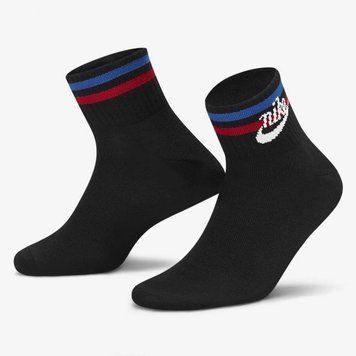 Шкарпетки Nike U NK NSW EVERYDAY ESSENTIAL AN 3PR чорний Уні  DX5080-010