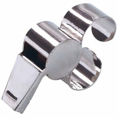 Свисток арбитра с металлической рукояткой для пальца SELECT (018), металический 7781102000