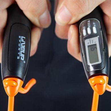 Скакалка з ел. лічильником LiveUp DIGITAL JUMP ROPE LS3128