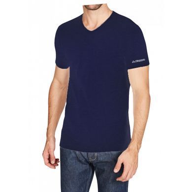 Футболка Kappa T-shirt Mezza Manica Scollo V темно-синій Чол  K1315 BluNavy