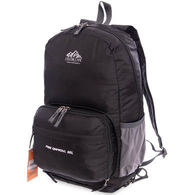 Рюкзак-сумка-сумка на пояс 3в1 V-35л COLOR LIFE 6164 (Чорний) 6164-BK