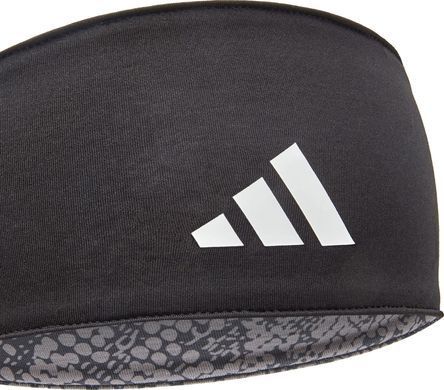 Пов'язка на голову Adidas Reversible Headband чорний One Size ADAC-16300BK