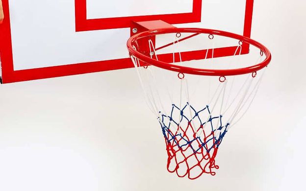 Щит баскетбольний з кільцем і сіткою посилений UR LA-6275 (180x105см) LA-6275