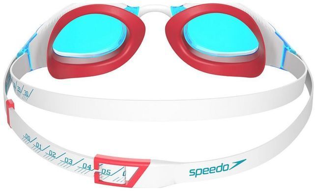 Окуляри для плавання Speedo FASTSKIN HYPER ELITE білий, синій One Size 8-1282016955