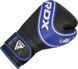 Боксерські рукавиці RDX BOXING GLOVES KIDS чорний, синій 6 унцій JBG-4U фото 3