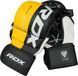 Тренировочные перчатки RDX GRAPPLING GLOVES REX T6 PLUS черный, желтый, белый XL GGR-T6Y фото 5