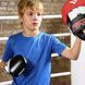 Боксерські рукавиці RDX BOXING GLOVES KIDS чорний, синій 6 унцій JBG-4U фото 2