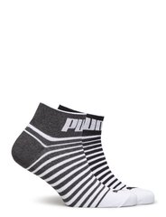 Шкарпетки Puma UNISEX QUARTER 2P сірий, чорний, білий Уні 35-38 00000009463