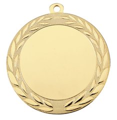 Медаль орнамент вінок жетон d 50мм золото d 70мм арт М-70-01 00000016688