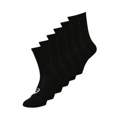 Шкарпетки Asics 6PKK CREW SOCK чорний Уні 35-38 00000007003