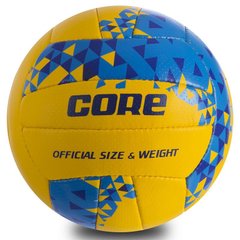 Мяч волейбольный CORE CRV-032 (CL, №5, 3 сл., сшит вручную)